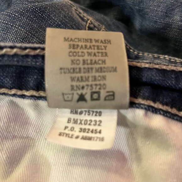 BKE Seth Jeans Mens 36XL Used Blue Denim Straight Leg Cotton - Picture 9 of 15